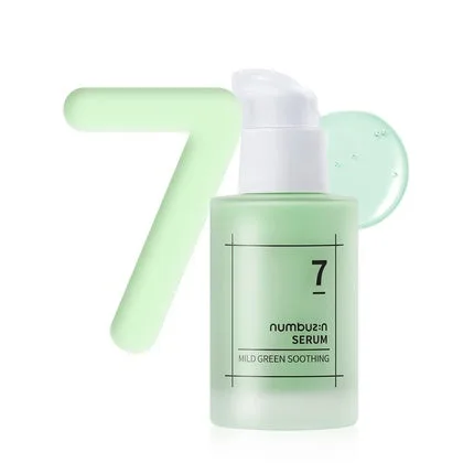 Serum Numbuzin No.7 Mild Green Soothing pentru Piele cu Acnee — preț și oferte