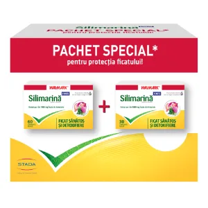 Pachet Silimarina Forte, 90 comprimate, Walmark