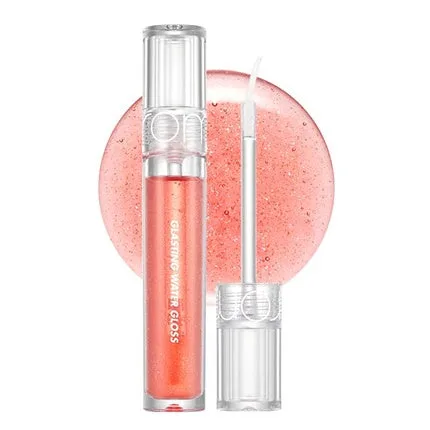 Lip Gloss, Romand, Glasting Water Gloss 01 Coral Crush, set 3 bucăți Rom&nd — preț și oferte