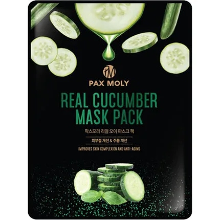 Mască de față cu extract de castravete Pax Moly - 1 bucată — preț și oferte