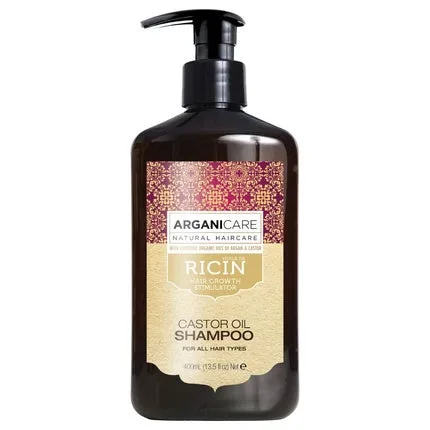 Șampon Arganicare, Ricin, 400ml, maro — preț și oferte