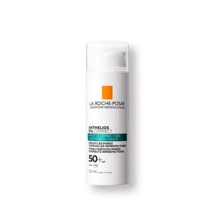 Crema protectie solara, La Roche-Posay, Anthelios Oil Correct SPF50+, 50ml — preț și oferte