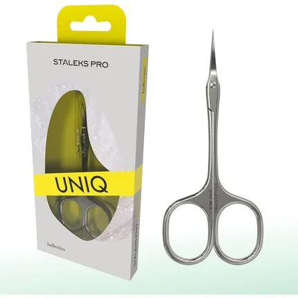 Forfecuță cuticule Staleks UNIQ SQ-10/4, mânere lungi, lama curbată — preț și oferte