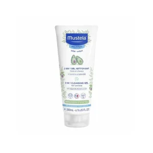 Gel de curatare 2 in 1 par si corp, 200ml, Mustela