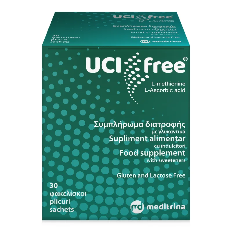 UCI Free, 30 plicuri, Meditrina Pharmaceuticals — preț și oferte