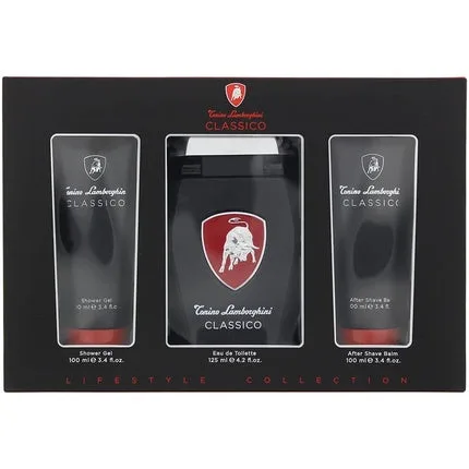 Set cadou 3 piese, Tonino Lamborghini Classico, Eau de Toilette 125ml, Gel de dus 100ml — preț și oferte