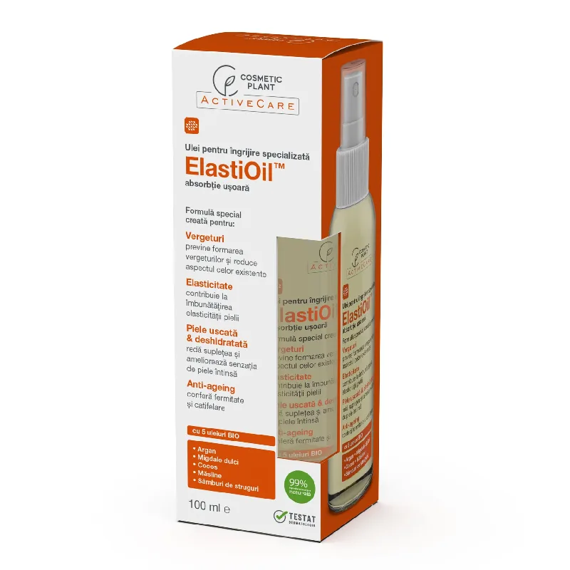 Ulei pentru ingrijire specializata Active Care ElastiOil, 100 ml, CosmeticPlant COSMETIC PLANT — preț și oferte
