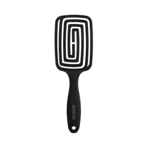 Perie pentru descurcare, TB Tools for Beauty, Lussoni Labyrinth, negru, mare
