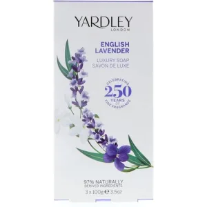 Săpunuri, Yardley London, English Lavender, 3x100g