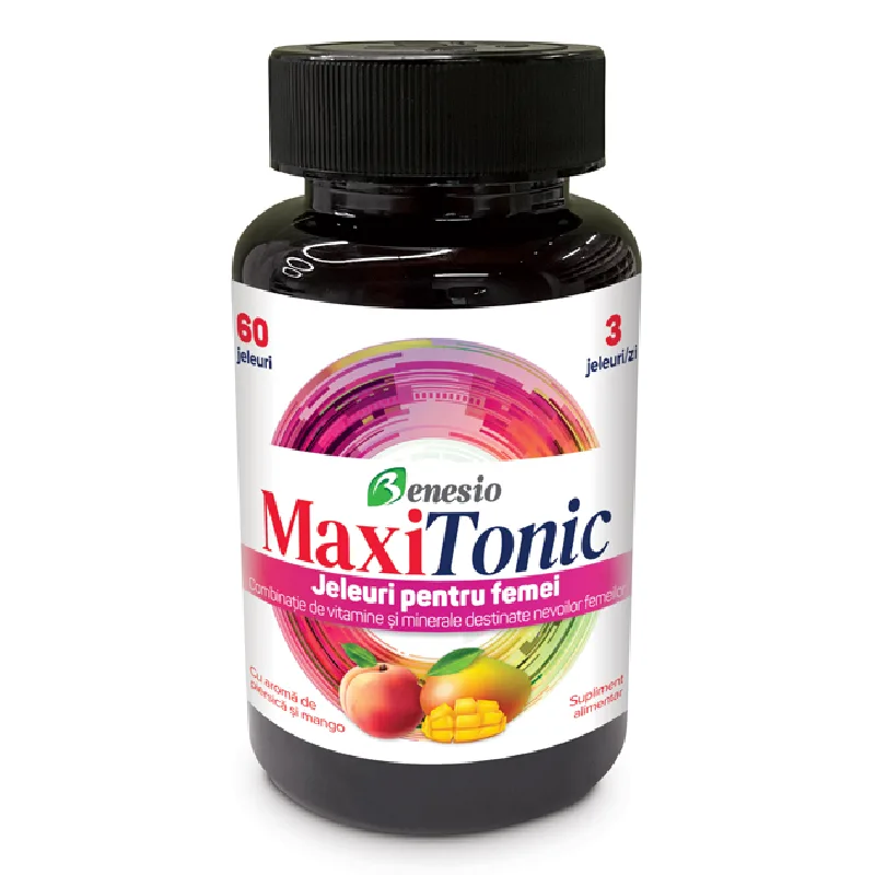 Maxitonic Femei, 60 jeleuri, Benesio — preț și oferte