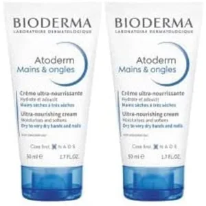 Crema de mâini Bioderma Atoderm Mains & Ongles, 50ml, alb-albastru