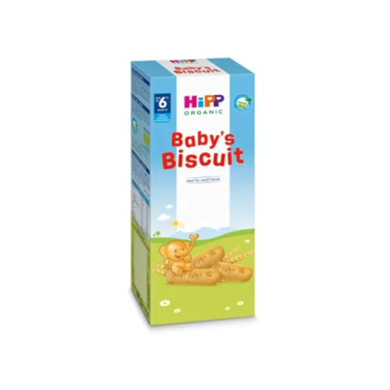 Biscuiti bio pentru bebelusi, de la 6 luni, 150g, HiPP — preț și oferte