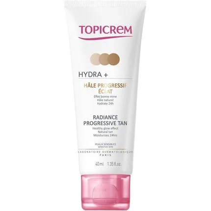 Autobronzant pentru ten, Topicrem Hydra+ Radiance, 40ml — preț și oferte