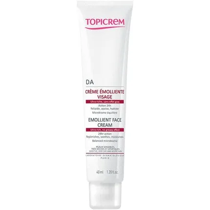 Cremă emolientă față, Topicrem, DA, 40ml — preț și oferte