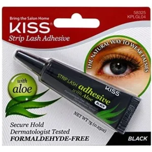 Adeziv gene false, Kiss Strip Lash, negru