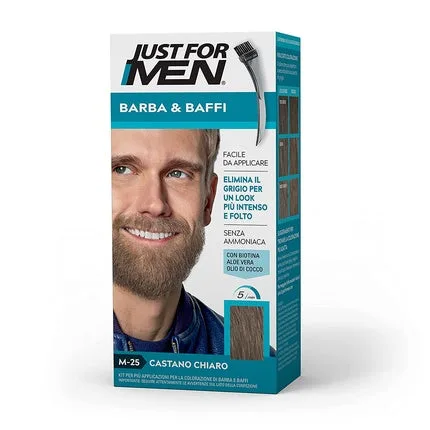 Vopsea barba si mustata, Just For Men, M25, saten deschis — preț și oferte