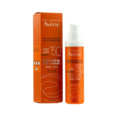 Cremă Solară Anti-Aging Color SPF50, Avène, 50ml — preț și oferte