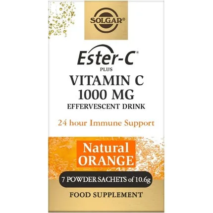 Supliment Solgar Ester-C Plus, plicuri efervescente, 7 buc — preț și oferte