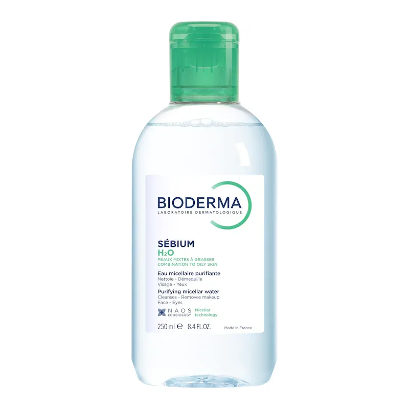 Apa micelara ten mixt si gras H2O Sebium, 250 ml, Bioderma — preț și oferte