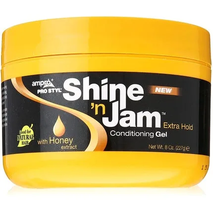Gel de păr Ampro Shine 'n Jam, Extra Hold, 227g — preț și oferte