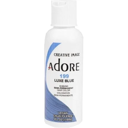 Vopsea păr, Adore, Luxe Blue, semi-permanent, 118ml — preț și oferte