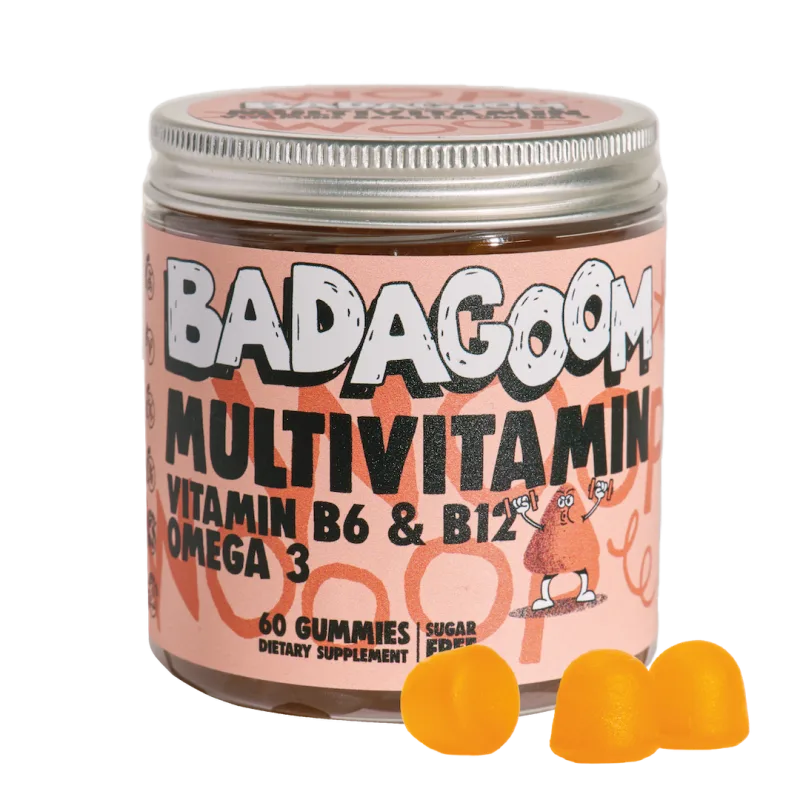 Multivitamin Adults Omega 3, 60 jeleuri gumate, Badagoom — preț și oferte