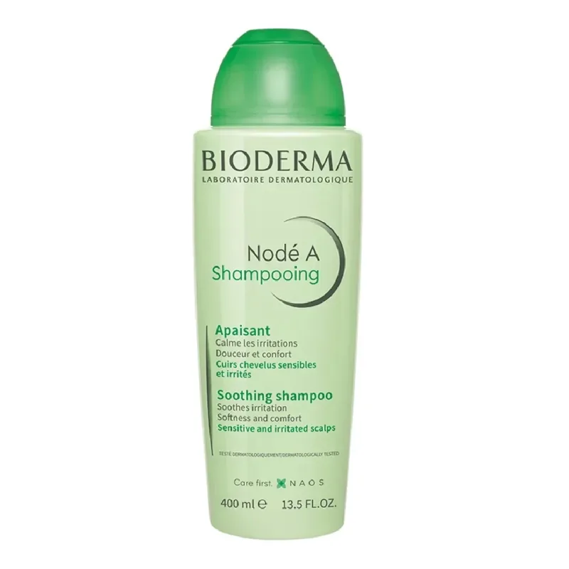 Sampon calmant pentru scalp sensibil si iritat Node A, 400 ml, Bioderma — preț și oferte