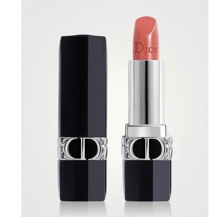 Balsam de buze Dior Rouge Dior, nuanță coraliu, capac negru mat Christian Dior — preț și oferte