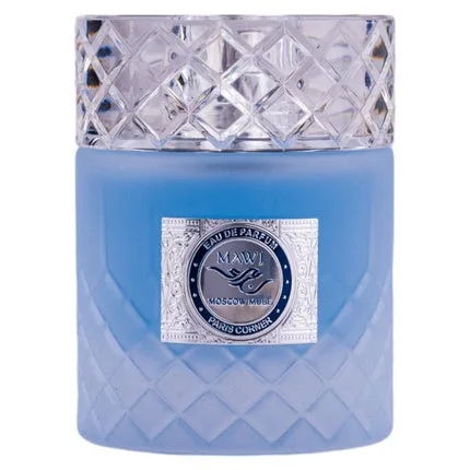 Paris Corner Mawj Moscow Mule Eau De Parfum, 100ml, sticlă albastră cu capac cristalin — preț și oferte