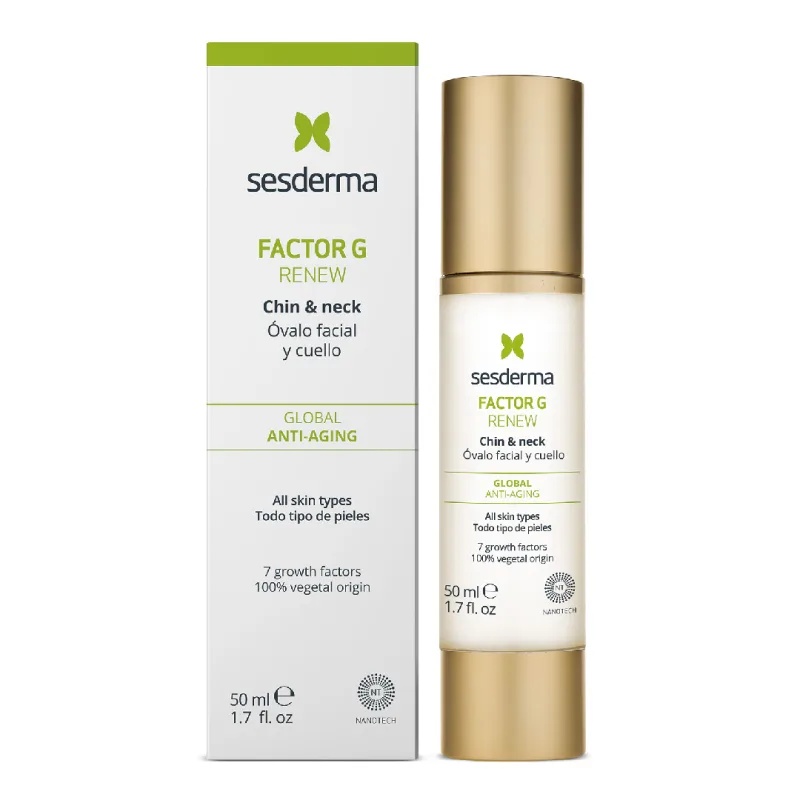 Crema contur pentru fata si gat Factor G Renew, 50ml, Sesderma — preț și oferte