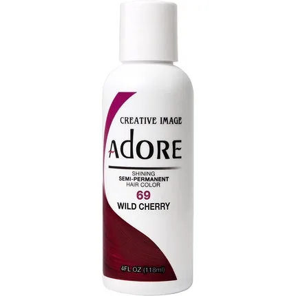 Vopsea de păr semi-permanentă, Adore, Wild Cherry, 118ml — preț și oferte