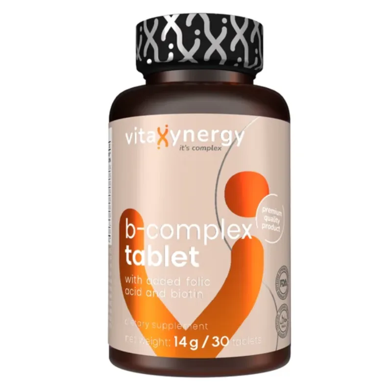 Complex Vitamina B, 30 tablete, Vitaxynergy VITAXYENERGY — preț și oferte