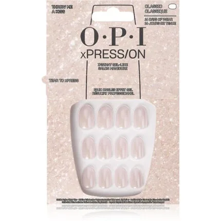 Unghii false, OPI, xPressOn Throw Me a Kiss, 30 buc — preț și oferte