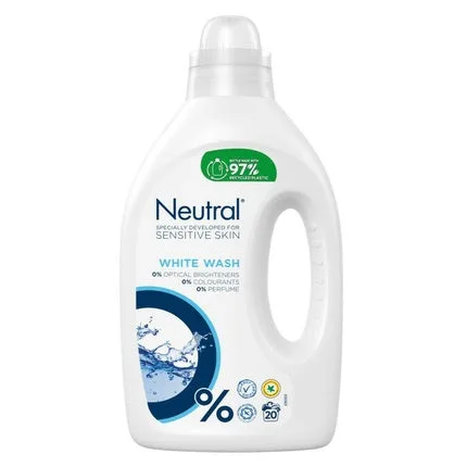 Detergent lichid alb Neutral - O soluție blândă și eficientă pentru rufe — preț și oferte