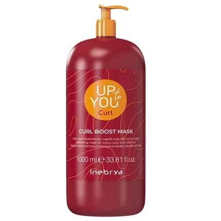 Masca de păr Inebrya Up To You Curl Boost, 1000 ml — preț și oferte