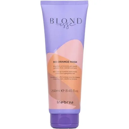 Masca pentru par, Inebrya Blondesse, No-Orange, 250ml — preț și oferte