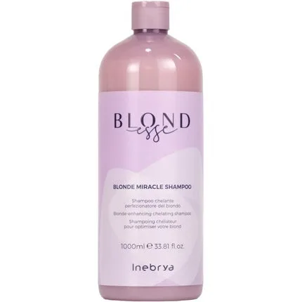 Șampon Inebrya Blondesse Blonde Miracle, 1000 ml, floare de cireș — preț și oferte
