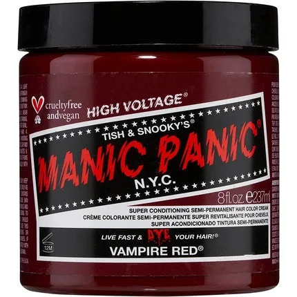 Vopsea de păr, Manic Panic, Vampire Red, 237ml — preț și oferte