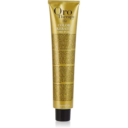 Vopsea de păr, Fanola Oro Therapy, Keratină 7.0, Blond Mediu — preț și oferte
