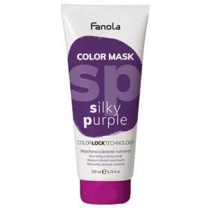 Masca de păr, Fanola, Color Mask Silky Purple, 200ml