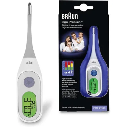 Termometru digital Braun PRT2000, Age Precision — preț și oferte