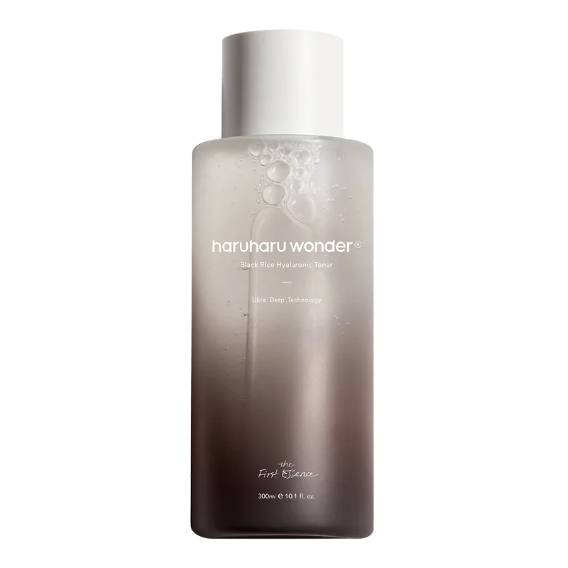 Toner cu acid hialuronic Black Rice, 300 ml, Haruharu HARUHARU WONDER — preț și oferte