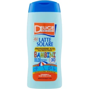 Laptele de protecție solară pentru copii Delice SPF 30, 250ml