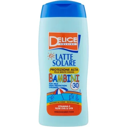 Laptele de protecție solară pentru copii Delice SPF 30, 250ml — preț și oferte