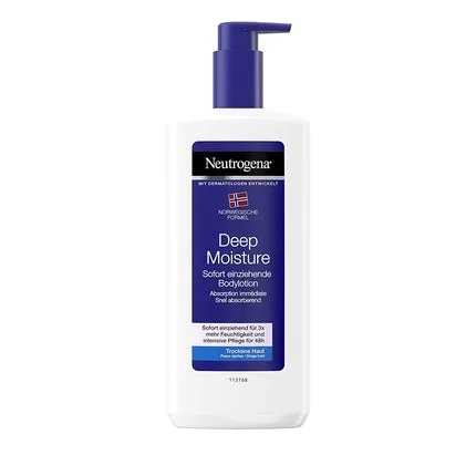 Loțiune corp, Neutrogena, Deep Moisture, 400 ml, alb — preț și oferte