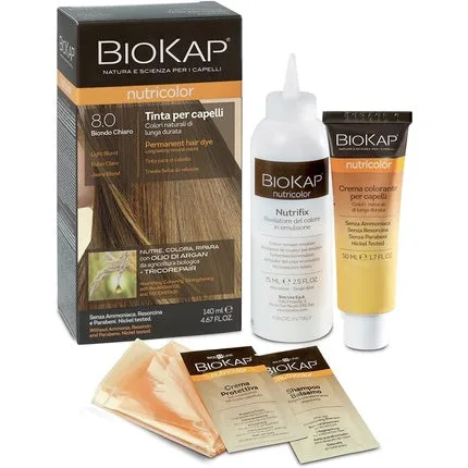 Vopsea de păr, Bios Line, Biokap Nutricolor, blond deschis — preț și oferte