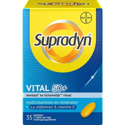 Supliment vitamine Supradyn Vital 50+, 35 tablete — preț și oferte