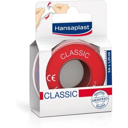 Plasture fixare, Hansaplast, Classic, 5m x 1.25cm — preț și oferte