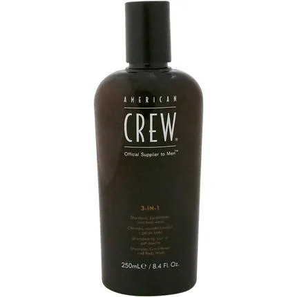 Sampon, Balsam & Gel de Dus 3-in-1, American Crew Classic, 250ml — preț și oferte