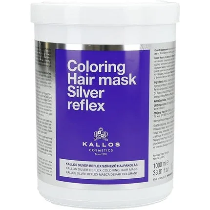Masca de par, Kallos, Reflex Silver, 1000 ml Kallos Cosmetics — preț și oferte